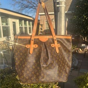 Authentic Louis Vuitton Large Monogram Tote